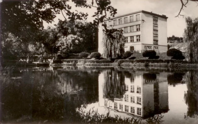pohlednice Havlíčkův Brod, škola